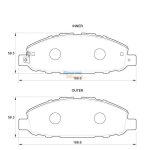 Kbc Brake Pads Front For Nissan NV350