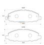 Kbc Brake Pads Front For Nissan NV350