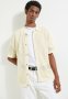 Cotton On Pablo Short Sleeve Shirt - Cream Pattern