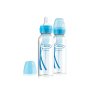 Dr Browns Options+ Narrow Neck Bottle 250ML 0M+ 2 Pack - Blue