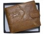 Fino Genuine Leather Wallets With Gift Box - L.brown