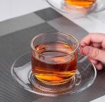 Glass Saucer 14.5 Cm