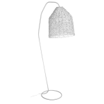 Ridler Floor Lamp - White