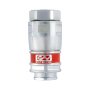 Gav Airblock Security Magnum Coupler 1/2"FEMALE Two Stage Release Saftey