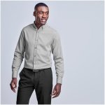 Mens Long Sleeve Nottingham Shirt - White 5XL