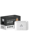Crystal Salt Stone Flame Aroma Diffuser