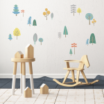 Forest Tree Wall Stickers