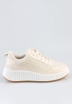 Sissy Boy Crochet Sneaker - Cream