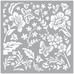 Stencil Flutterbloom