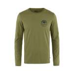 Mens Forever Nature Badge Long-sleeved - Green XL