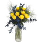 Floral Flowers Bouquet Vase Not Included