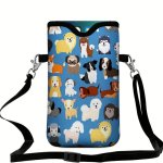 Crossbody Mobile Phone Bag – Dogs CMP5