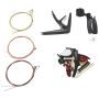 34 Pcs Guitar Accessories Including Picks Capo Guitar Strings