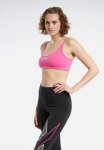 Reebok Cld Small Logo Bra - Proud Pink