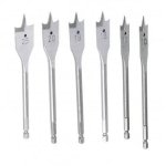 Flat Bit Wood Drill Set 6PC