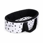Carry Cot Printed Black And White Big Dot