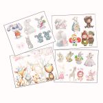 Decoupage Tear Resistant Transfers - Woodlands Animals