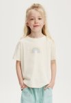 Cotton On Poppy Short Sleeve Print Tee - Dark Vanilla rainbow