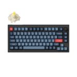 V1 Max Qmk via Wireless Custom Mechanical Keyboard Banana Switches – Black