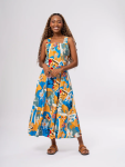 Floral Print Midi Dress - XS Assorted