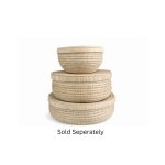 Round Toy Basket With Lid