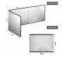 Stainless Steel Kitchen Splatter Guard Camping Stove Windscreen