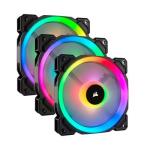 Corsair CO-9050072 LL120 Rgb 120MM Dual Light Loop Rgb LED Pwm Case Fan – Triple Pack