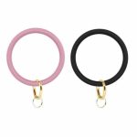 Killer Deals Golden Link Safety Key Silicone Bangle Wrist Bracelet - Best Bargains Online