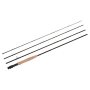 Besstuup 2.7M Carbon Fiber Fly Fishing Rod Medium Fast Action 4 Pieces Lightweight Travel Rod With Stainless Steel Guides And Cork Handle