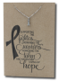 Ribbon Pendant & Chain - Card 472
