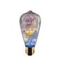 230VAC 3W ST64 Scattered LED Lamp E27 7 Mixed Colours