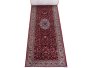 Bk Carpets & Rugs Persian Kashan 5M Medallion Passage Runner Red - Beige - 80CM X 5M