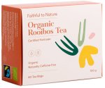 Faithful To Nature Ftn Fairtrade Organic Rooibos Tea