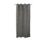 Curtain Camelia 140X250 Eyelet Suede Dark Grey