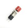 Push Button N/o Red/black - Black