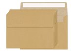Ouzoustate 100 Packs Kraft 4X6 Envelopes For Invitation Card A6 Small Envelopes Self Seal For Wedding Birthday Party Baby Shower