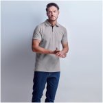 Mens Hacker Golf Shirt - White 5XL