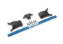 Traxxas Chassis Brace Kit Blue Fits Rustler 4X4 Or Slash 4X4 Models Equipped With Low-cg Chassis