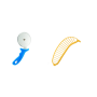Pizza Cutter & Banana Slicer Combo