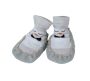 Snug-on Moccasins - Grey Penguin - 6-12 Months