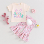 Hunny Bunny Shirt And Fluffy Tail Bellbottoms