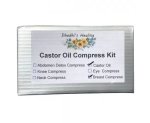 Cold Pressed Organic Castor Oil Kit With Breast Compress