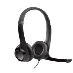 Logitech H390 Stereo USB Headset Noise-cancelling MIC In-line Controls Plug & Play – New