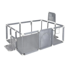 Ashcomonline Indoor Outdoor Foldable Steel Children Playpen Tent - For Babies toddlers
