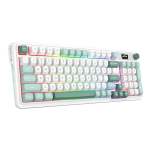 Redragon K719WGB Galatin Rgb Pro Full Sized Wireless Gaming Keyboard - WHITE-RD-K719WGB-RGB-PRO
