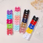 10PCS Bow Hair Clip Hair Accessories For Girls