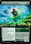 Emeritus Of Abundance Extended Art Secrets Of Strixhaven - Damaged Foil