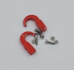 Thunder Innovation – Jammer Front Bolt On Tow Hooks Red 2PCS