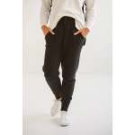 Pearl Cotton Tapered Pants Black - XL