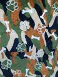 Printed Fluffy Fleece Jacquard
